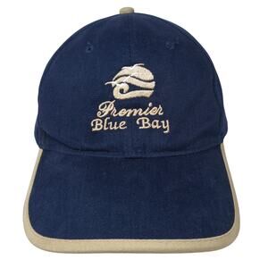 Premier Blue Bay Member Slideabck Baseball Cap Blue One Size Adjustable Zkapz